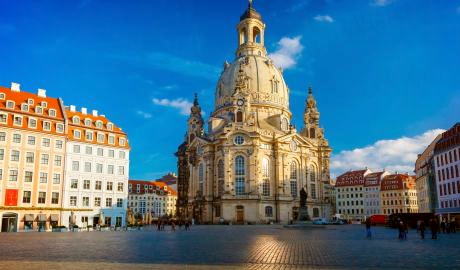 Urlaub Deutschland Reisen - Die Frauenkirche zu Dresden lädt zum Konzert !