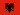 Flagge Albanien